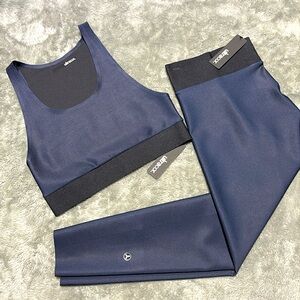 Ultracor Filter bra and leggings set Navy